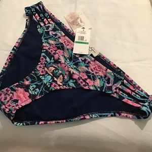 Swimsuit Bottoms Large, NWT Pink Floral
